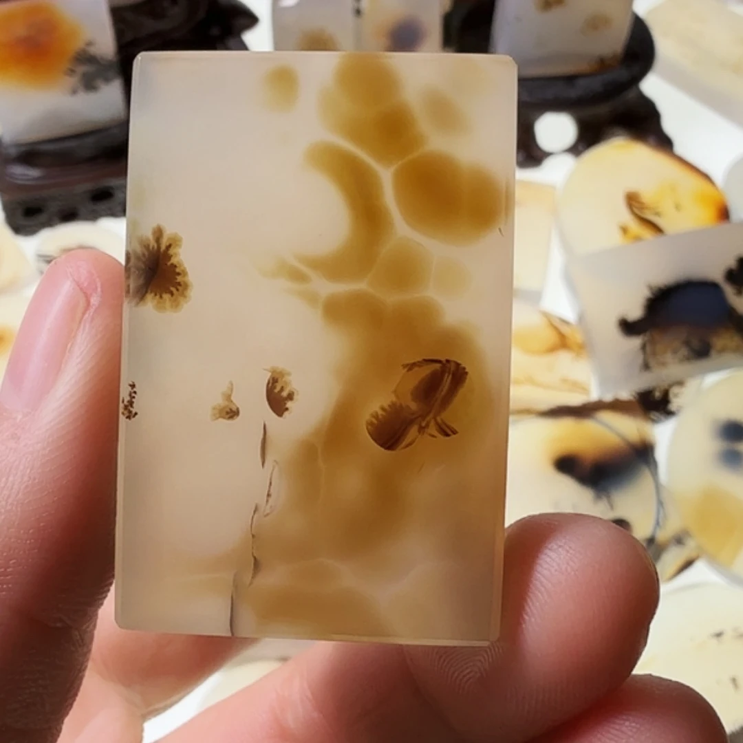 玛瑙/玉髓未镶嵌珠宝半成品