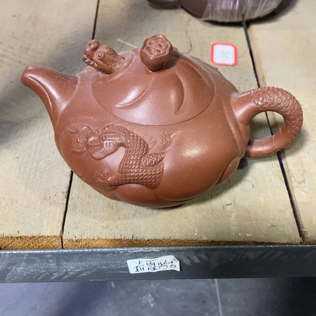 紫砂茶壶原矿手工162