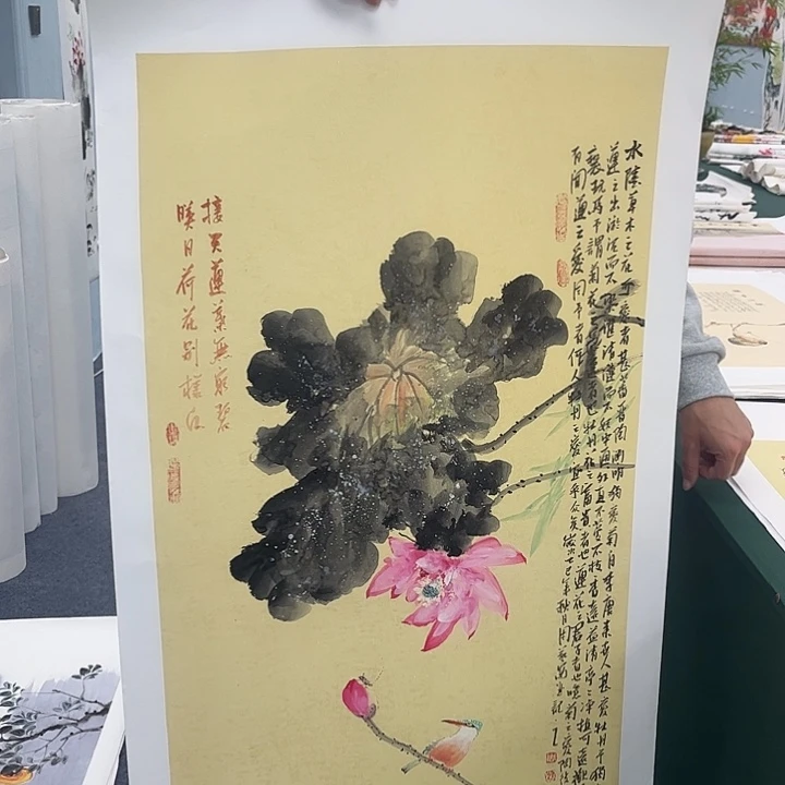 国画纯手绘国画作品大放漏！