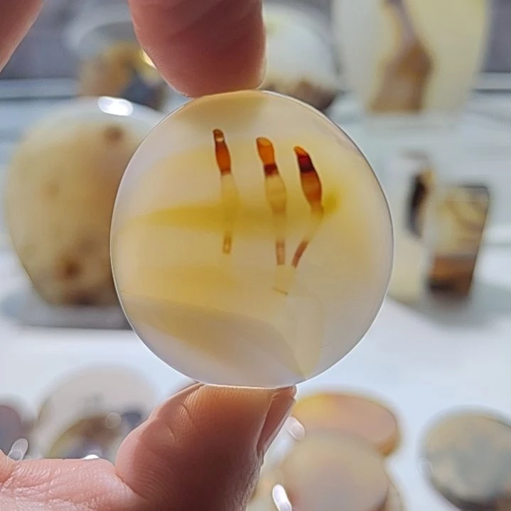 玛瑙/玉髓未镶嵌吊坠(不含链)54号