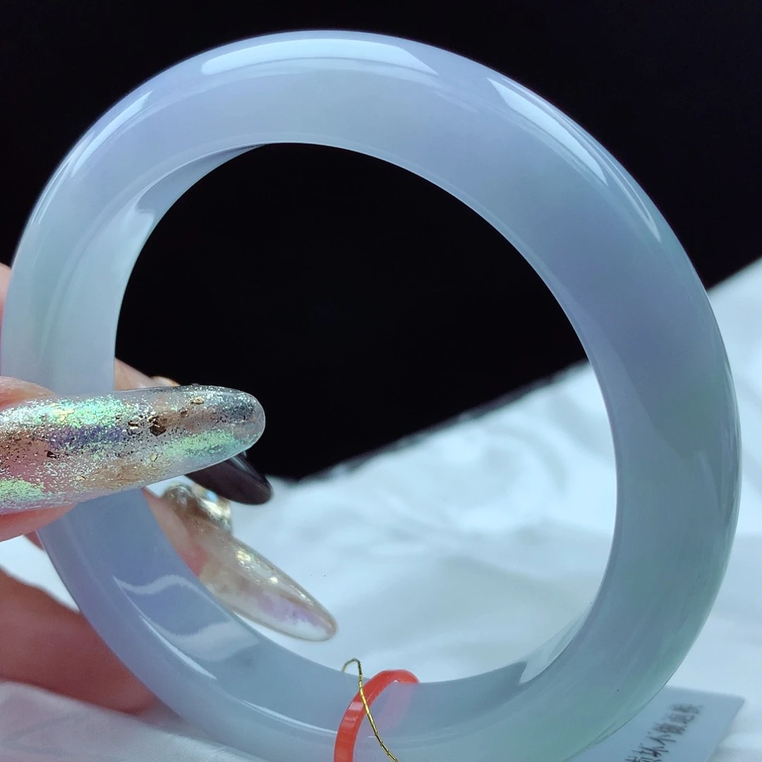 未镶嵌手镯翡翠55圈4610