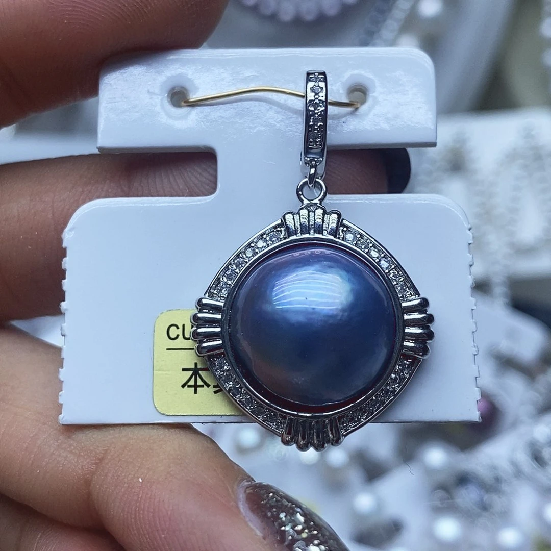 未镶嵌吊坠淡水珍珠