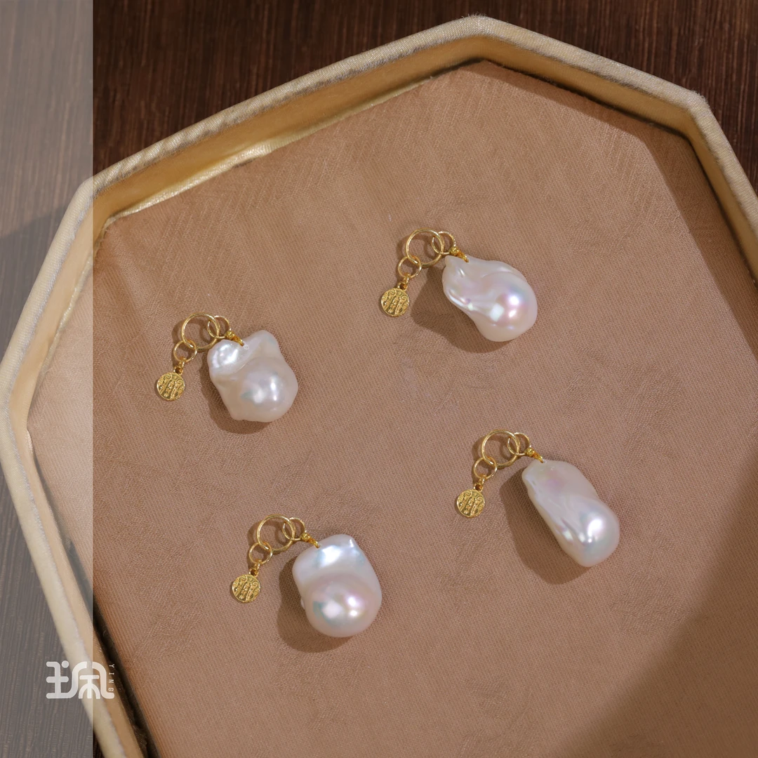 单坠/琳洛|淡水珍珠*18K金镶嵌LYB25021208多样性发其一