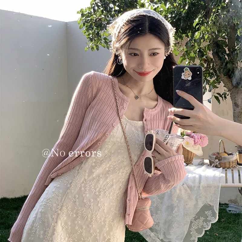 现货不出错No errors【甜味软糖】韩系温柔针织开衫 B625Z02822