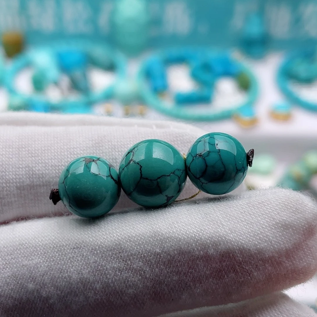 未镶嵌绿松石珠宝奇石10.6-9.5