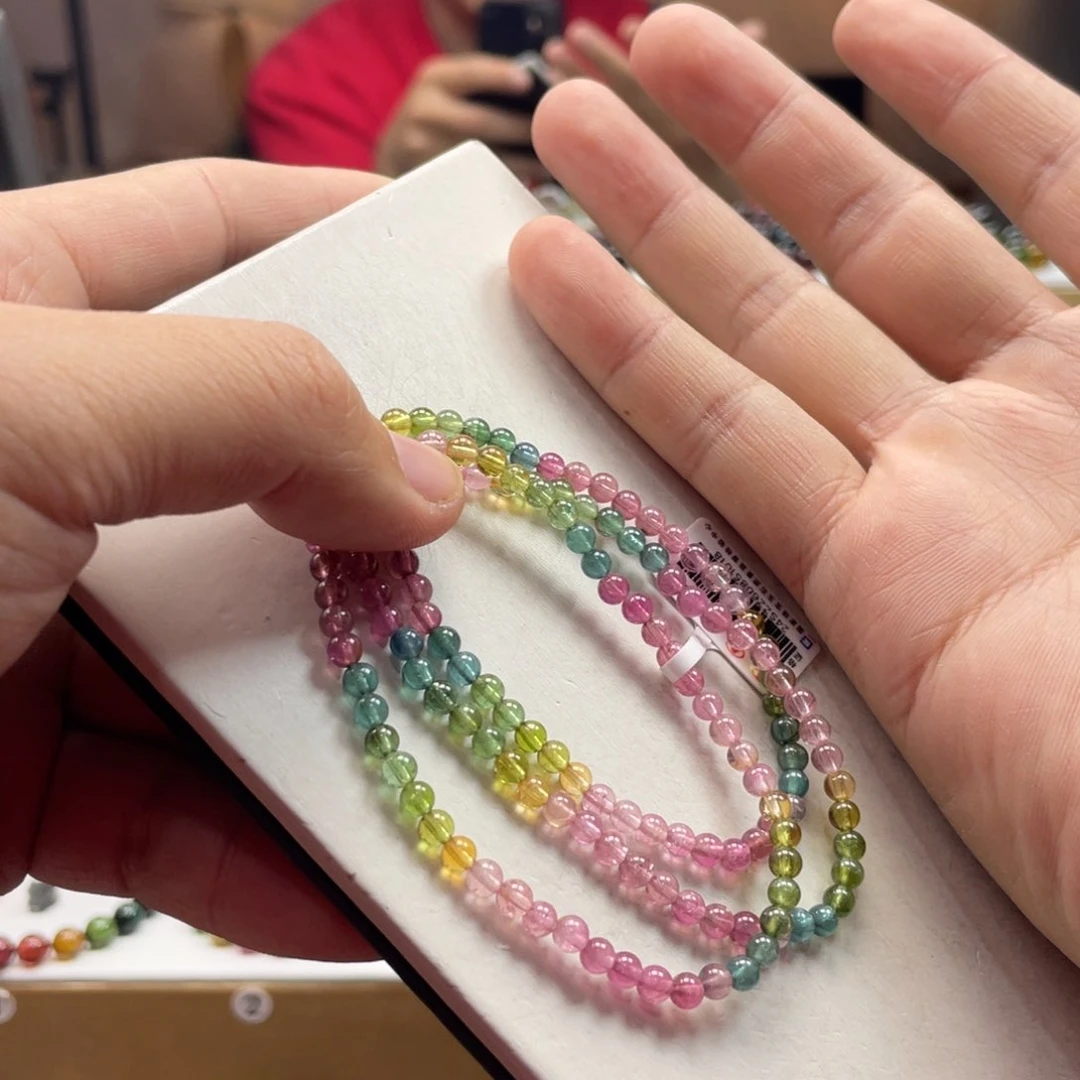 碧玺手串未镶嵌4mm.mmmmmmmm