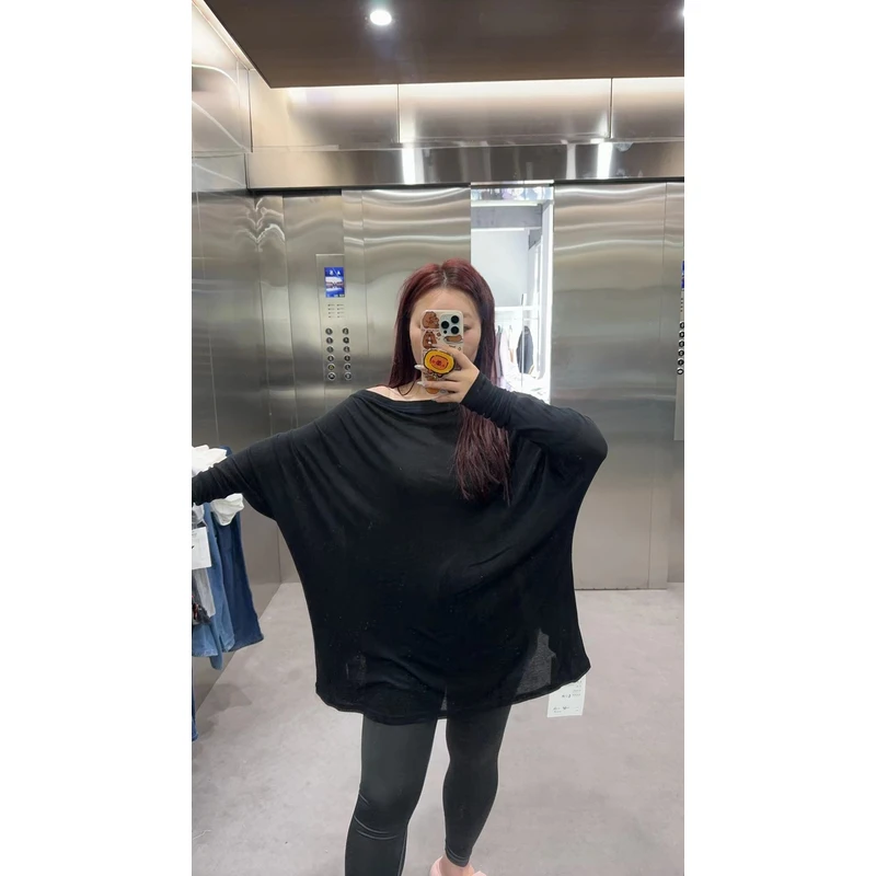 慧芝huizhi 露肩空气感 上衣