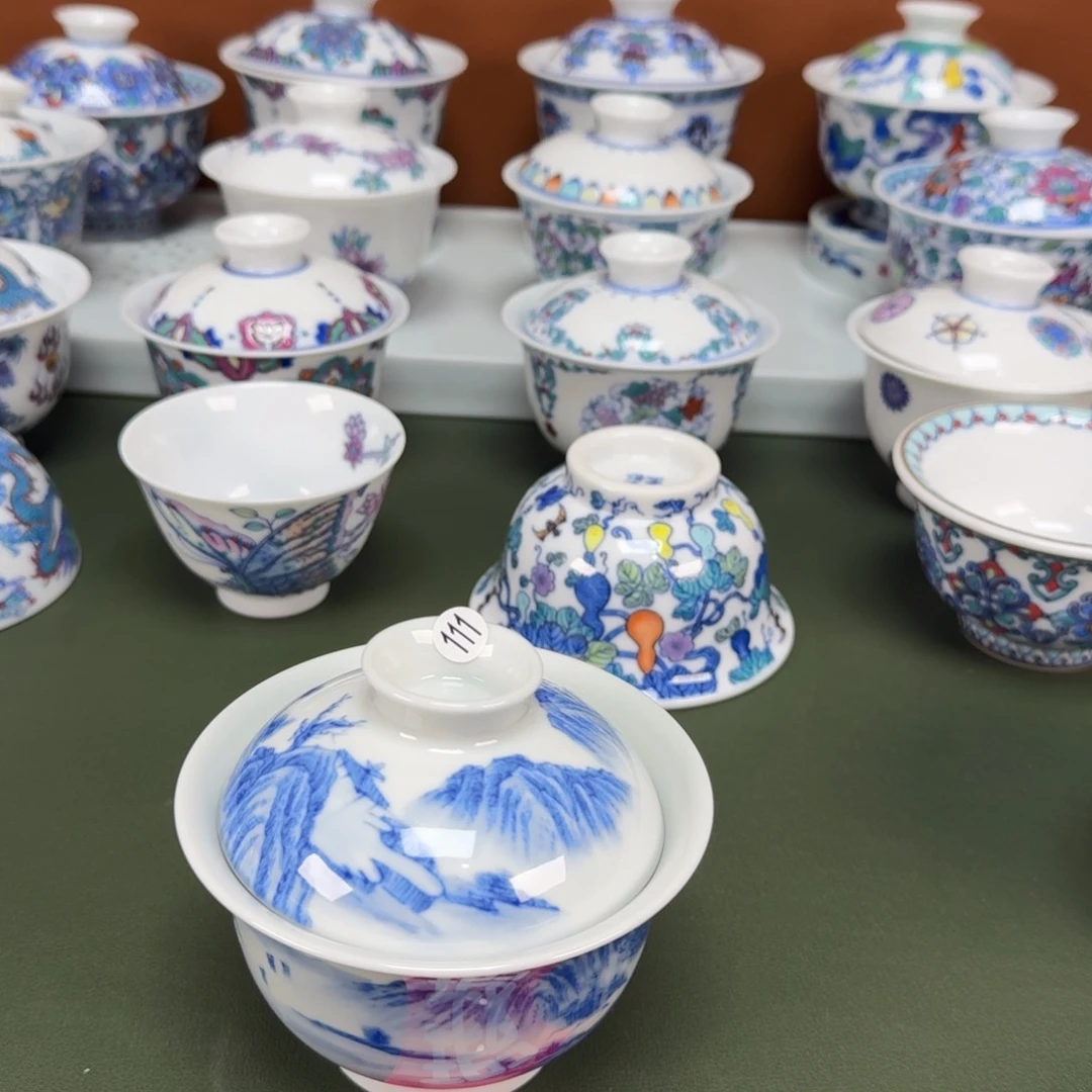 沙沙手工手绘茶具111