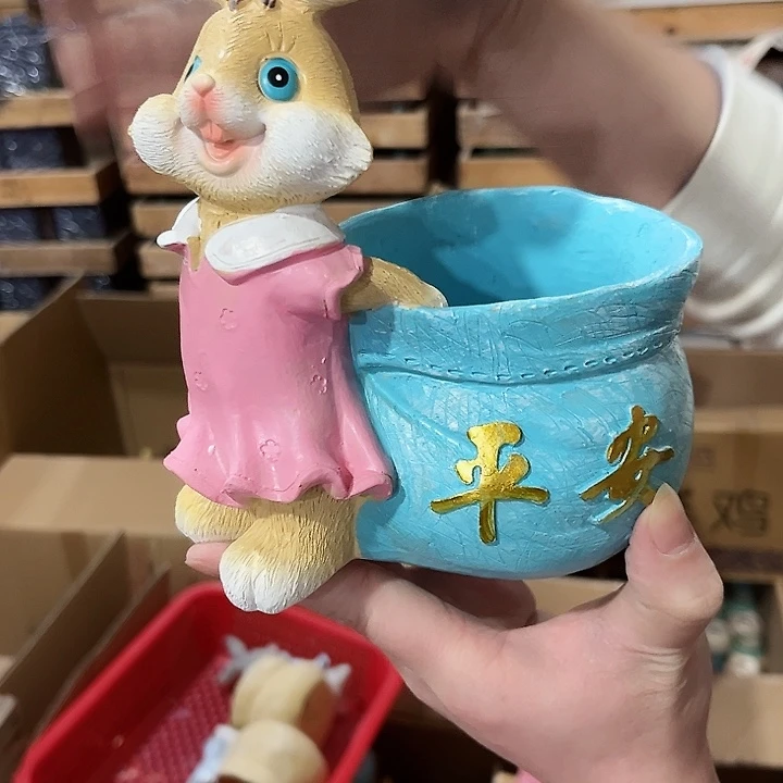 陶瓷树枝材质摆件花盆