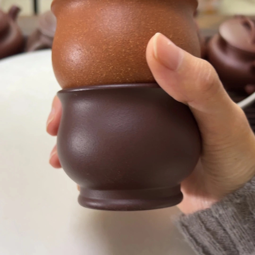 阿***大茶壶紫砂主人杯两个100