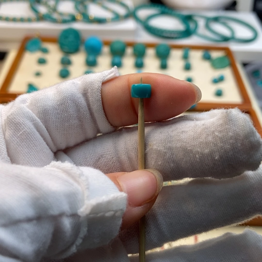 绿松石配饰未镶嵌加***参