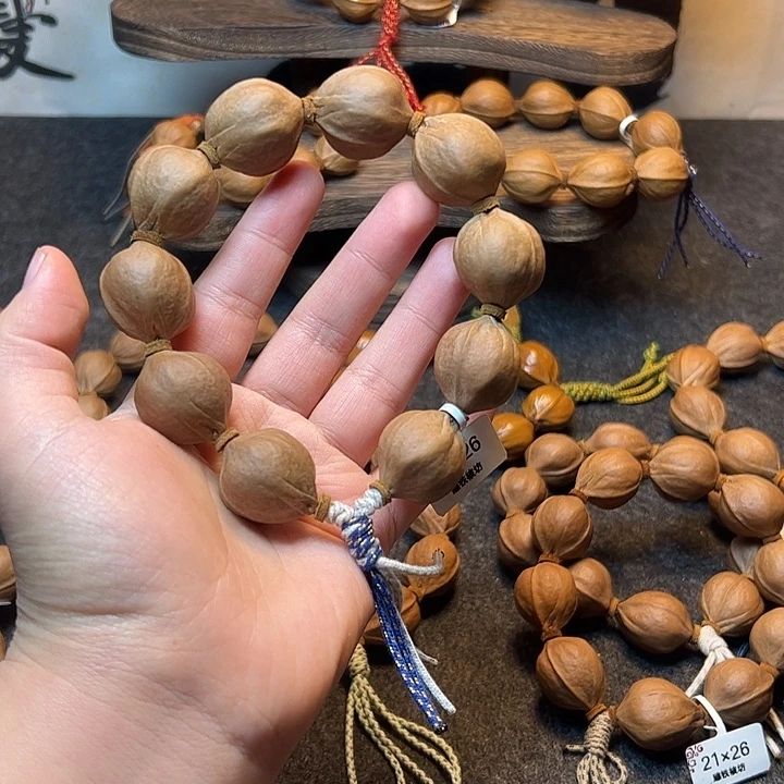 福***气手串/手链橄榄核22.26梅林铁核
