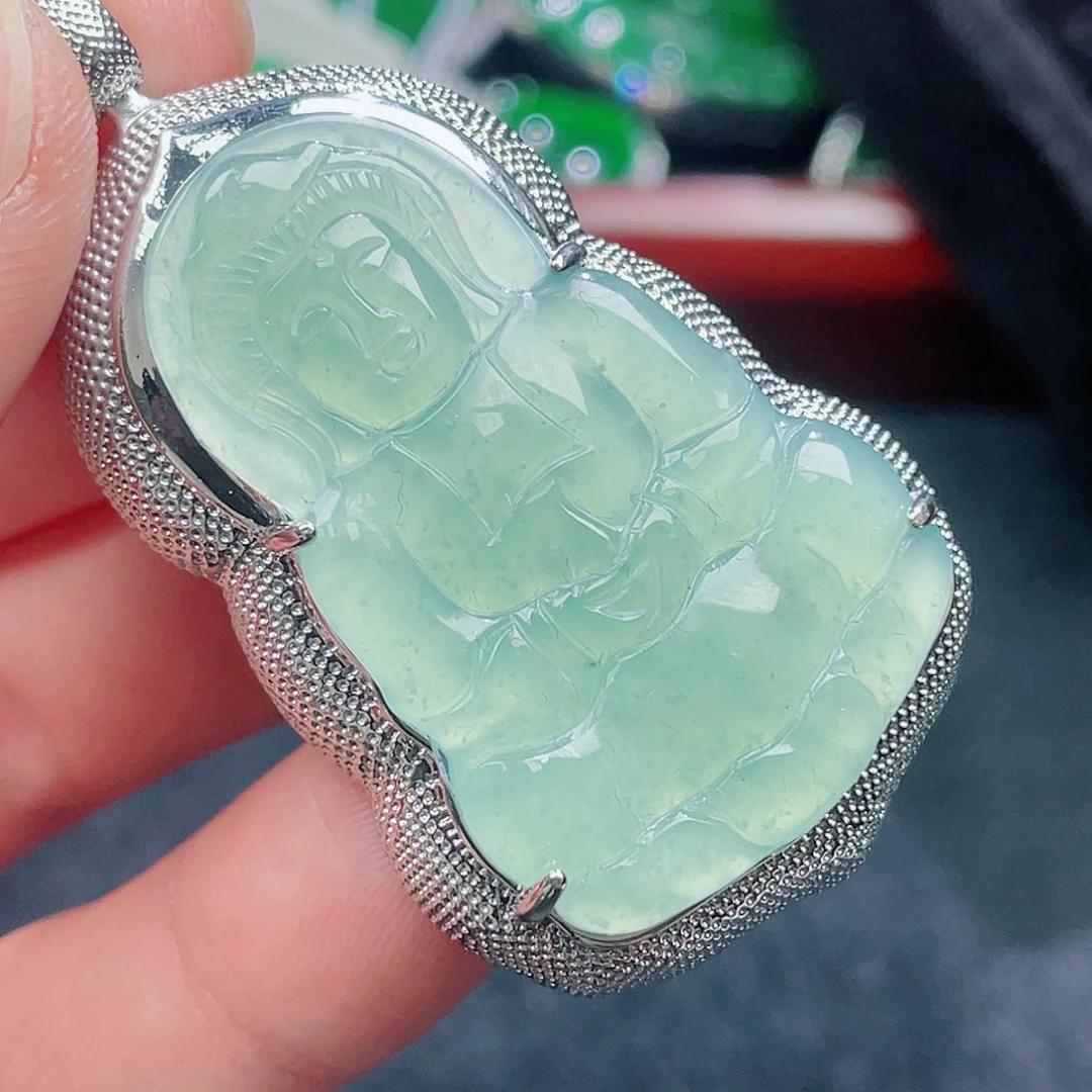 翡翠颈饰未镶嵌363，