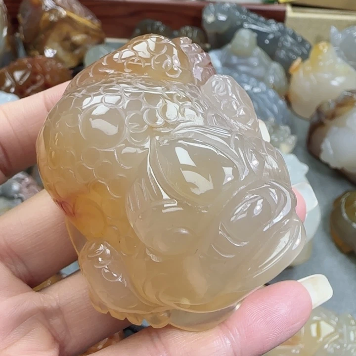 玛瑙/玉髓合金摆件