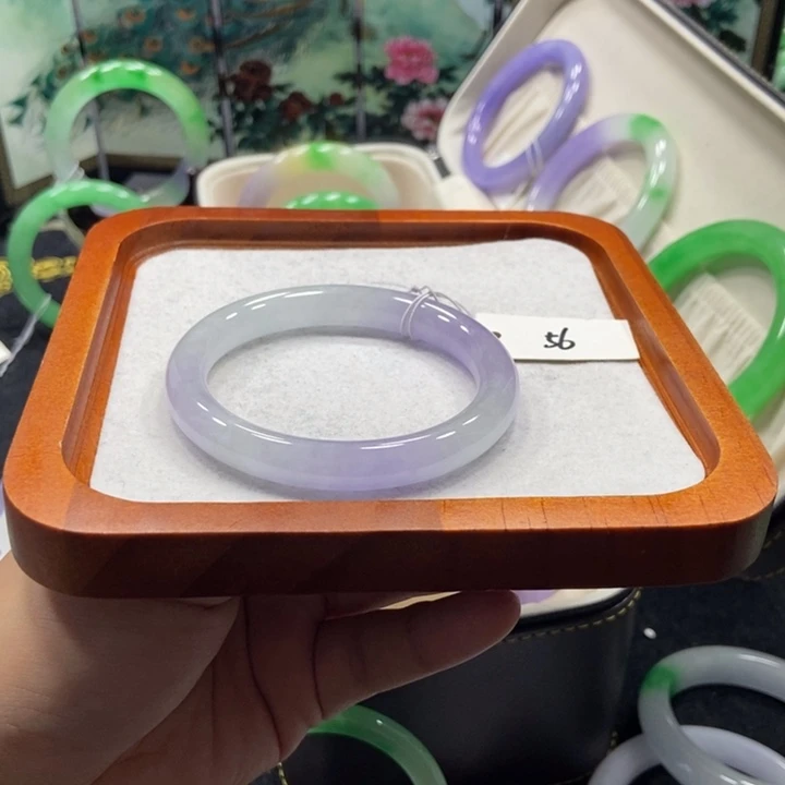 素***颜非金属56圆条手镯圈口