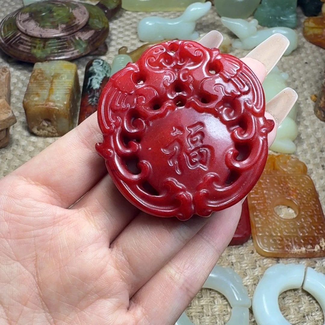 吊坠白玉菩提挂件