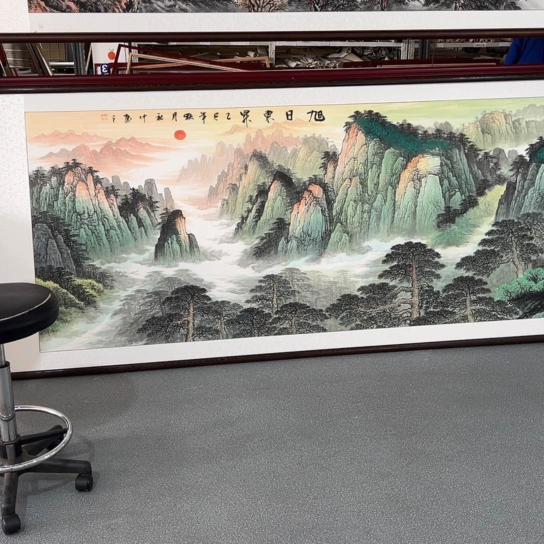 蓝****国画手绘保证假一罚万
