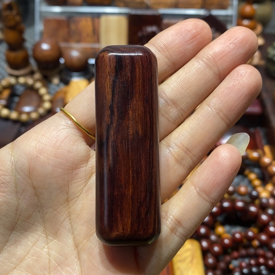 简***福木塞州黄檀木块一个