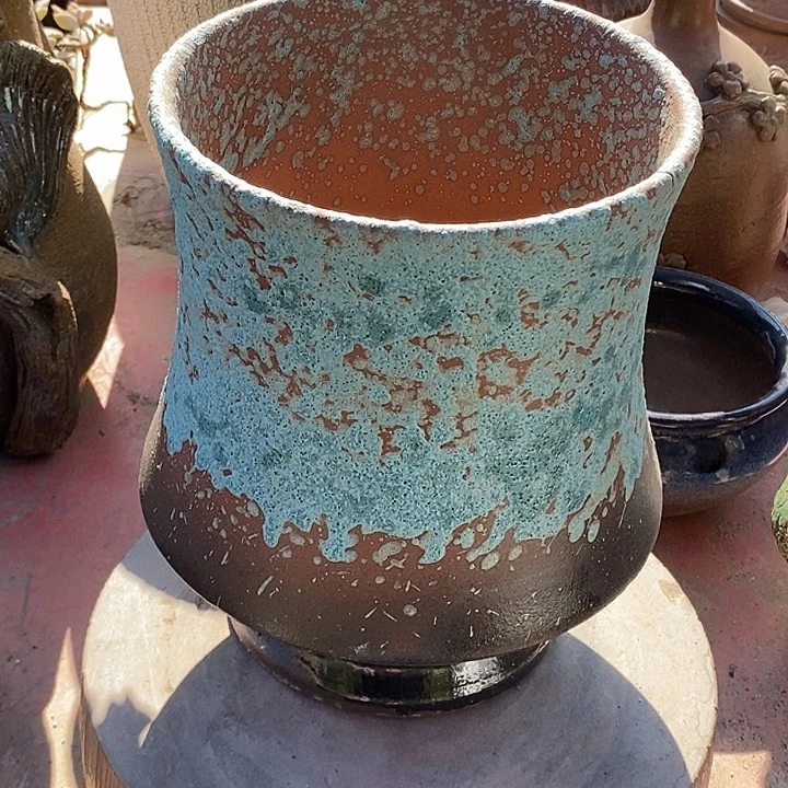 紫砂花盆紫砂19，24花盆