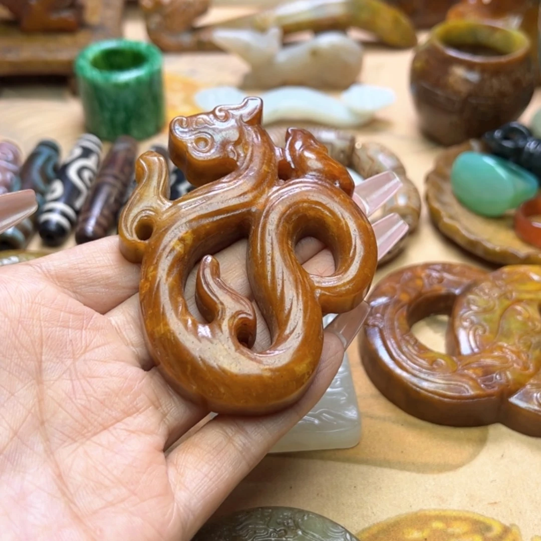 【闪购商品】蛇纹石玉颈饰未镶嵌