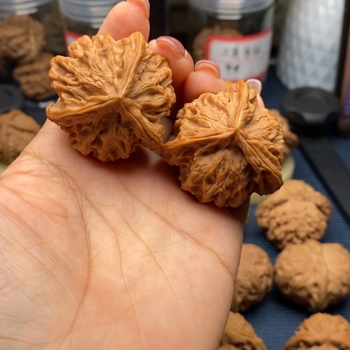 吊坠文玩核桃39盘山三棱