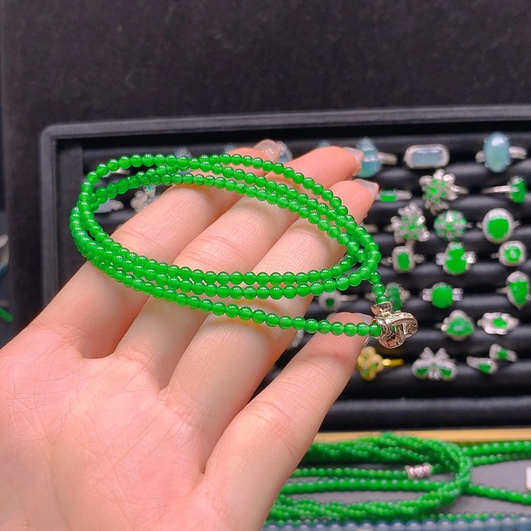 未镶嵌翡翠耳饰天然翡翠