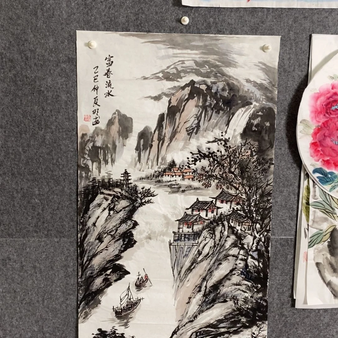 国画手写手绘国画作品82
