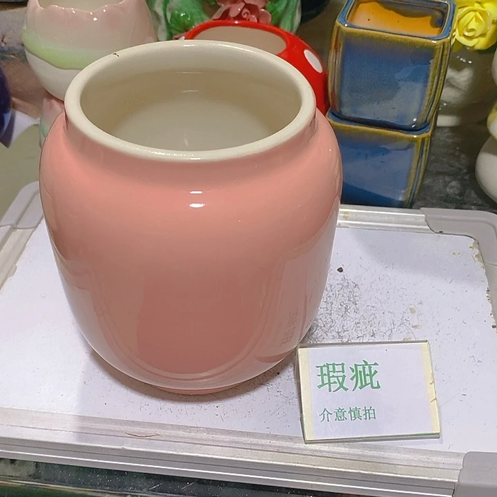 摆件水培瑕疵盆无孔