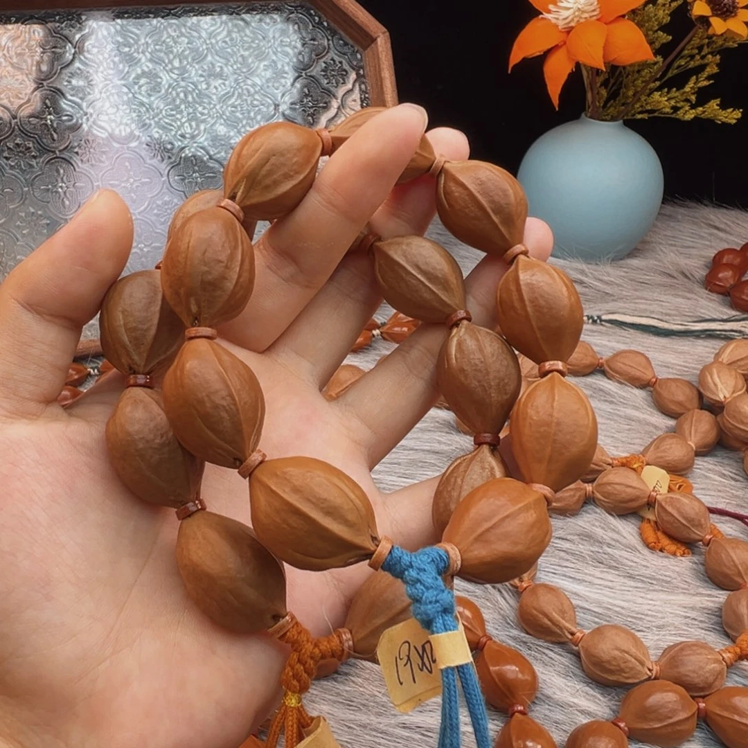 手串/手链橄榄核梅林铁核19×28素串鲨鱼背