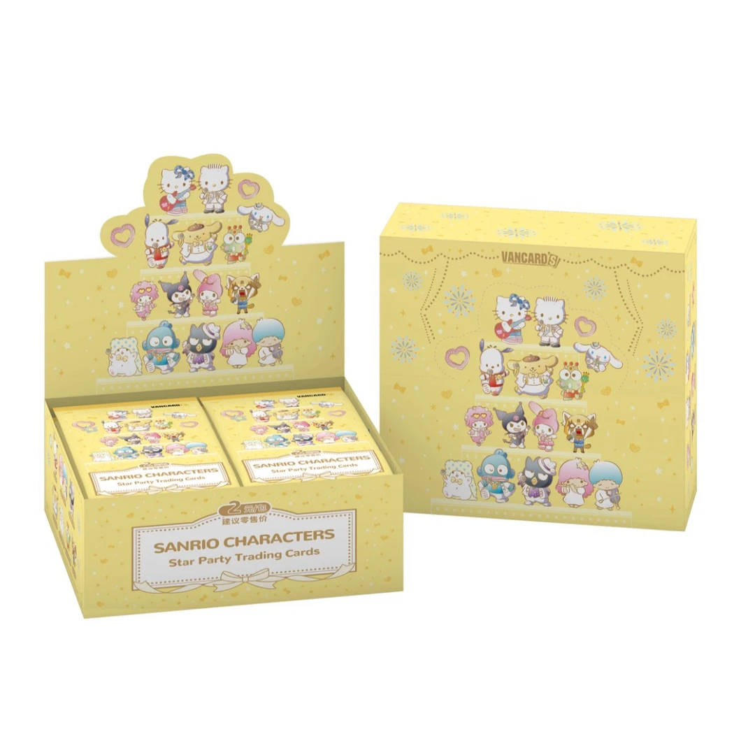 【圥忈&酸酸溜溜】三丽鸥家族萌星派对收藏卡 收藏盲盒卡牌