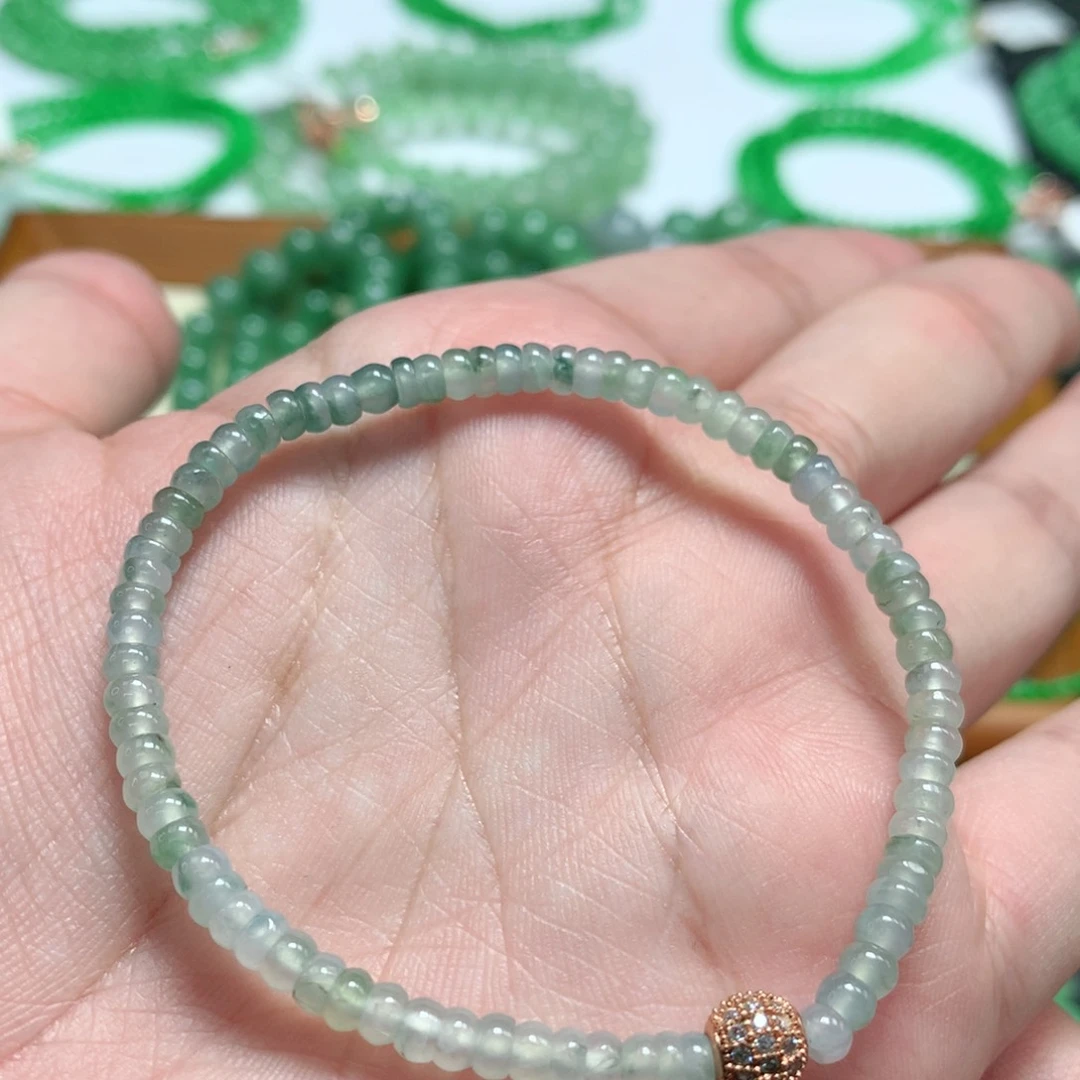 未镶嵌手链翡翠翡翠