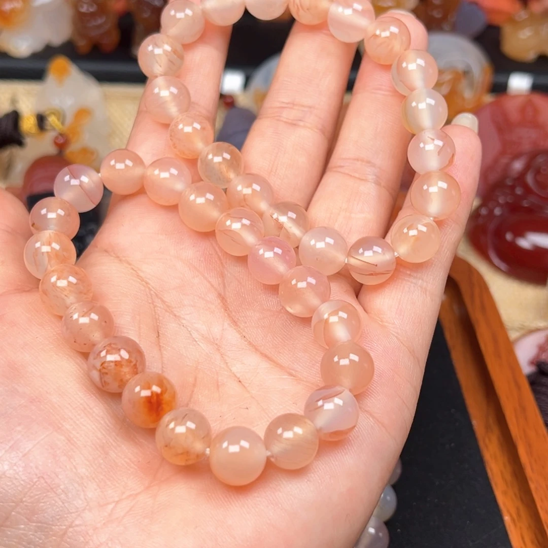 玛瑙/玉髓手链合金e****?