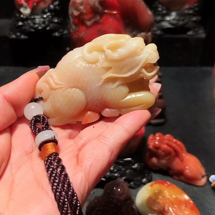 昌化石大师的作品漂亮的