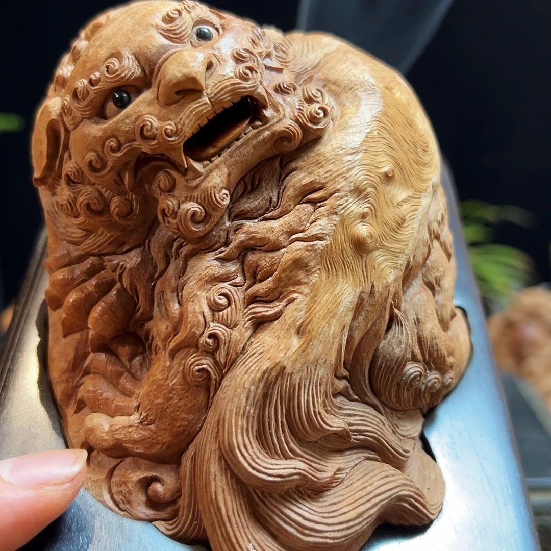 振***荔枝木熏香成品香炉
