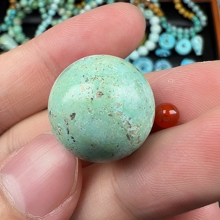 南红玛瑙未镶嵌配饰卡18.5