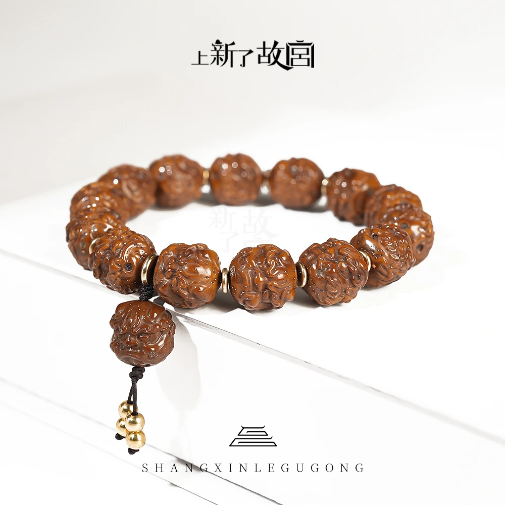 【上新了文玩甄选】紫金鼠雕刻手串