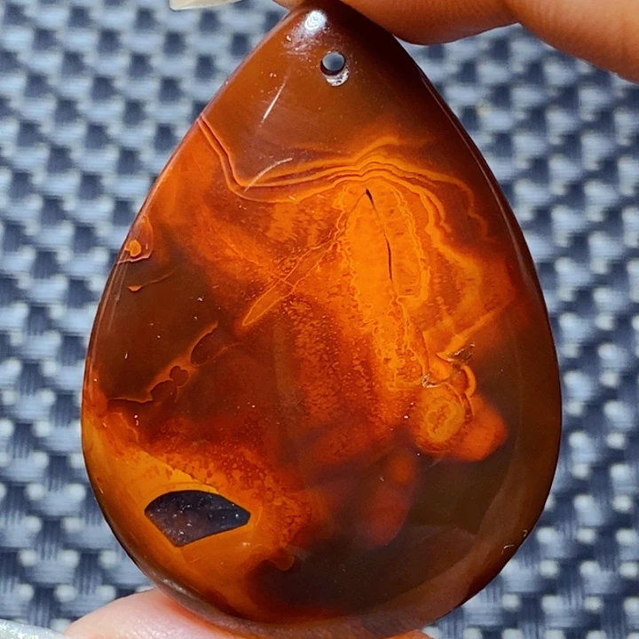 玛瑙/玉髓颈饰未镶嵌原*