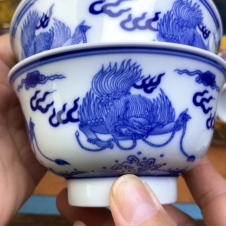 景德镇陶瓷藏式茶碗