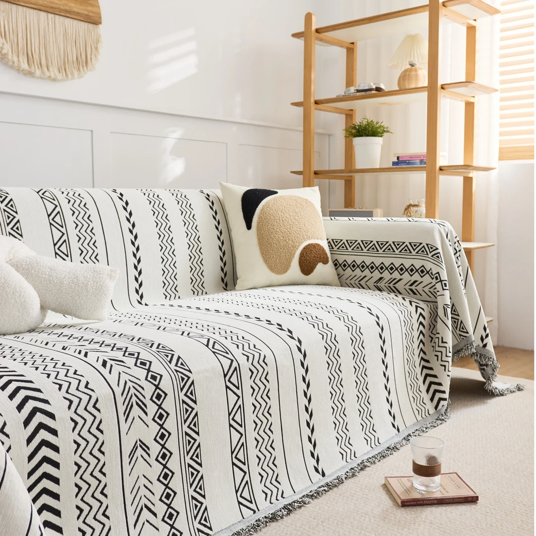 波西米亚现代简约沙发巾全盖沙发垫网红防滑沙发毯靠背巾沙发套罩