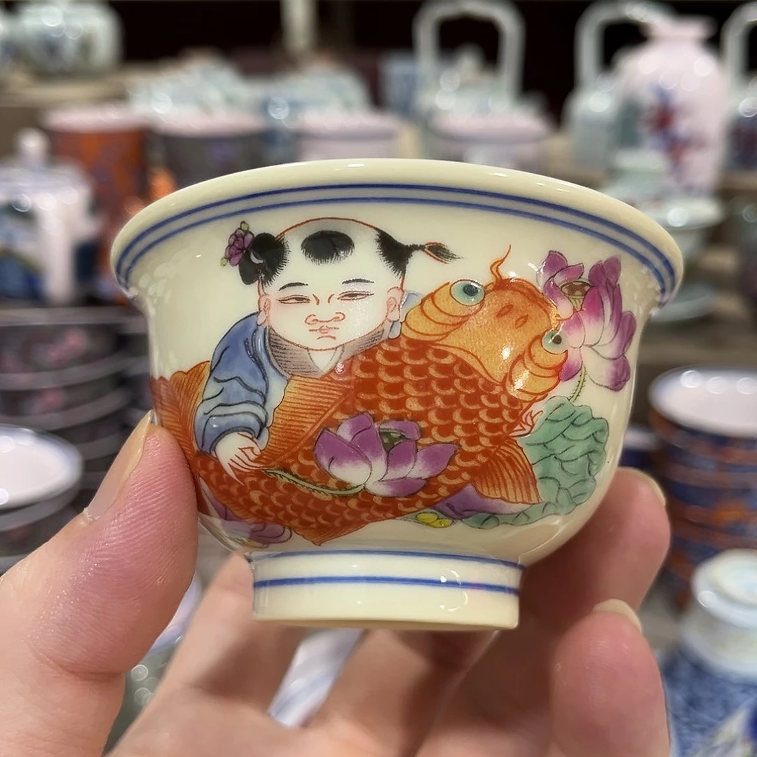 摆件////////景德镇陶瓷杯子。