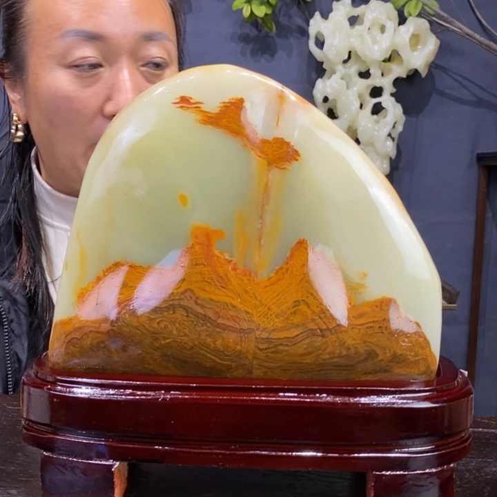 石材精品古青石摆件