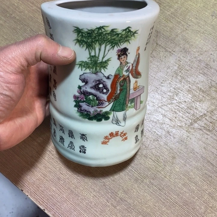 瓷片陶瓷筷子篮一个