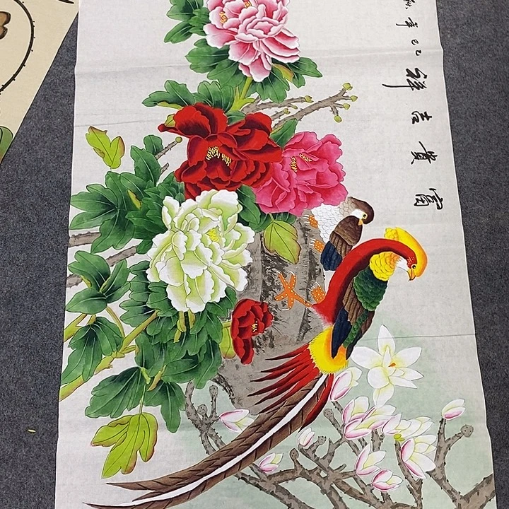 国画国画作品手绘