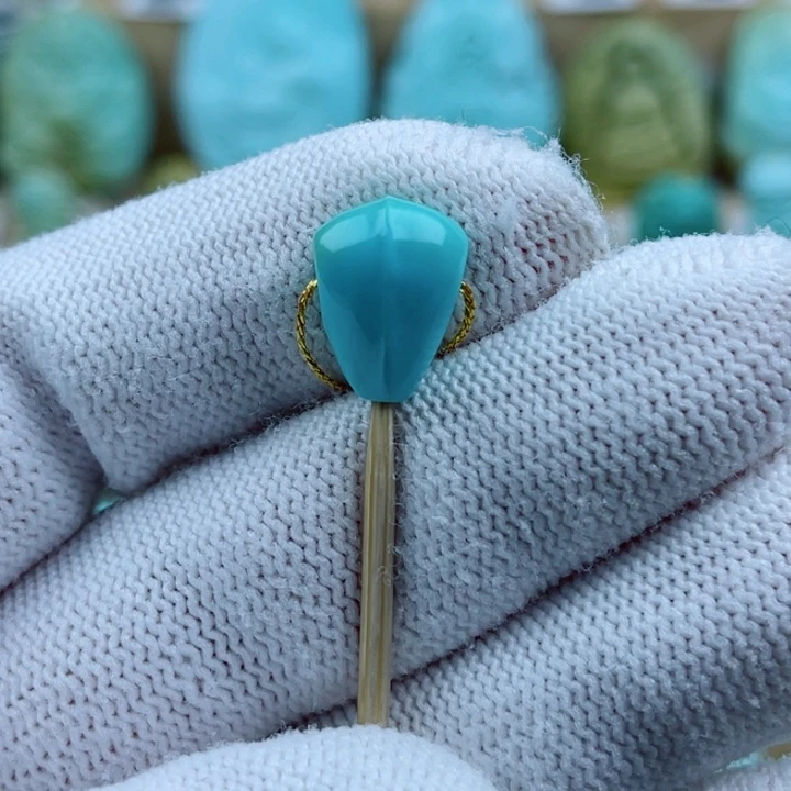 绿松石未镶嵌珠宝奇石10mm