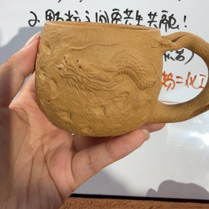 茶壶紫砂宜兴原矿黄金段