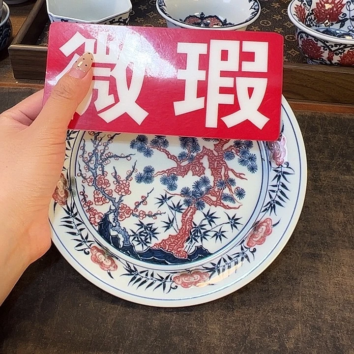 瓷片景德镇陶瓷手工手绘