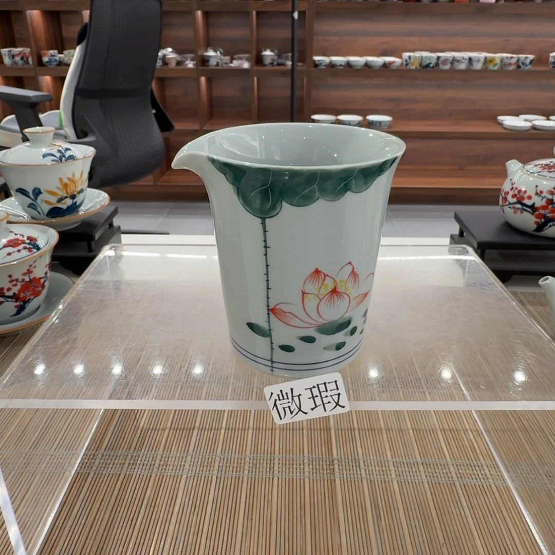 釉下彩纯手绘微瑕