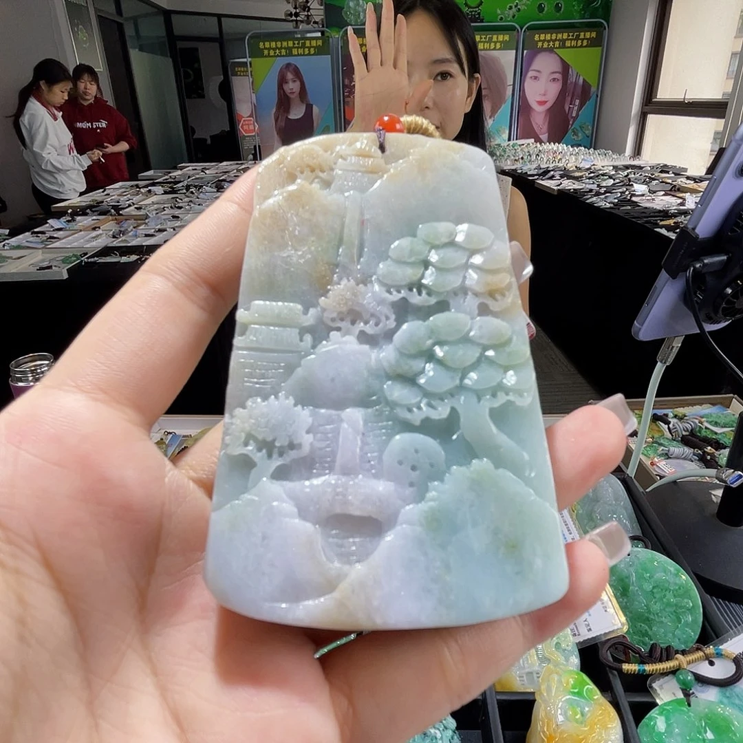 颈饰未镶嵌翡翠一