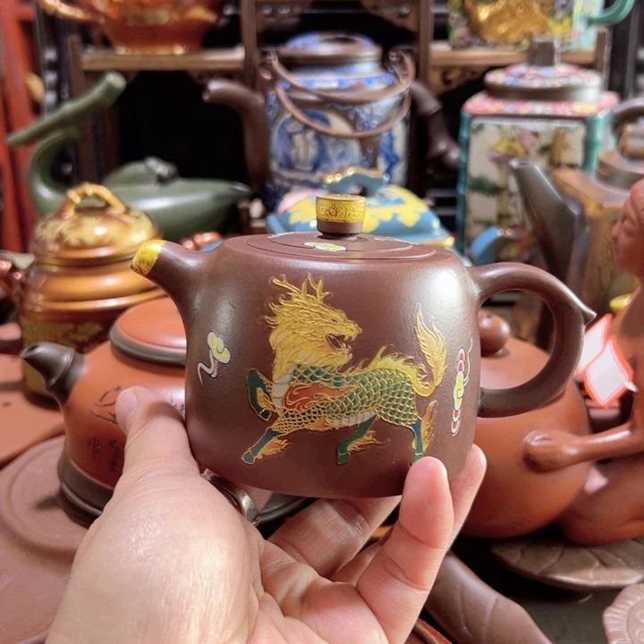 茶壶紫砂紫砂壶收藏起来吧