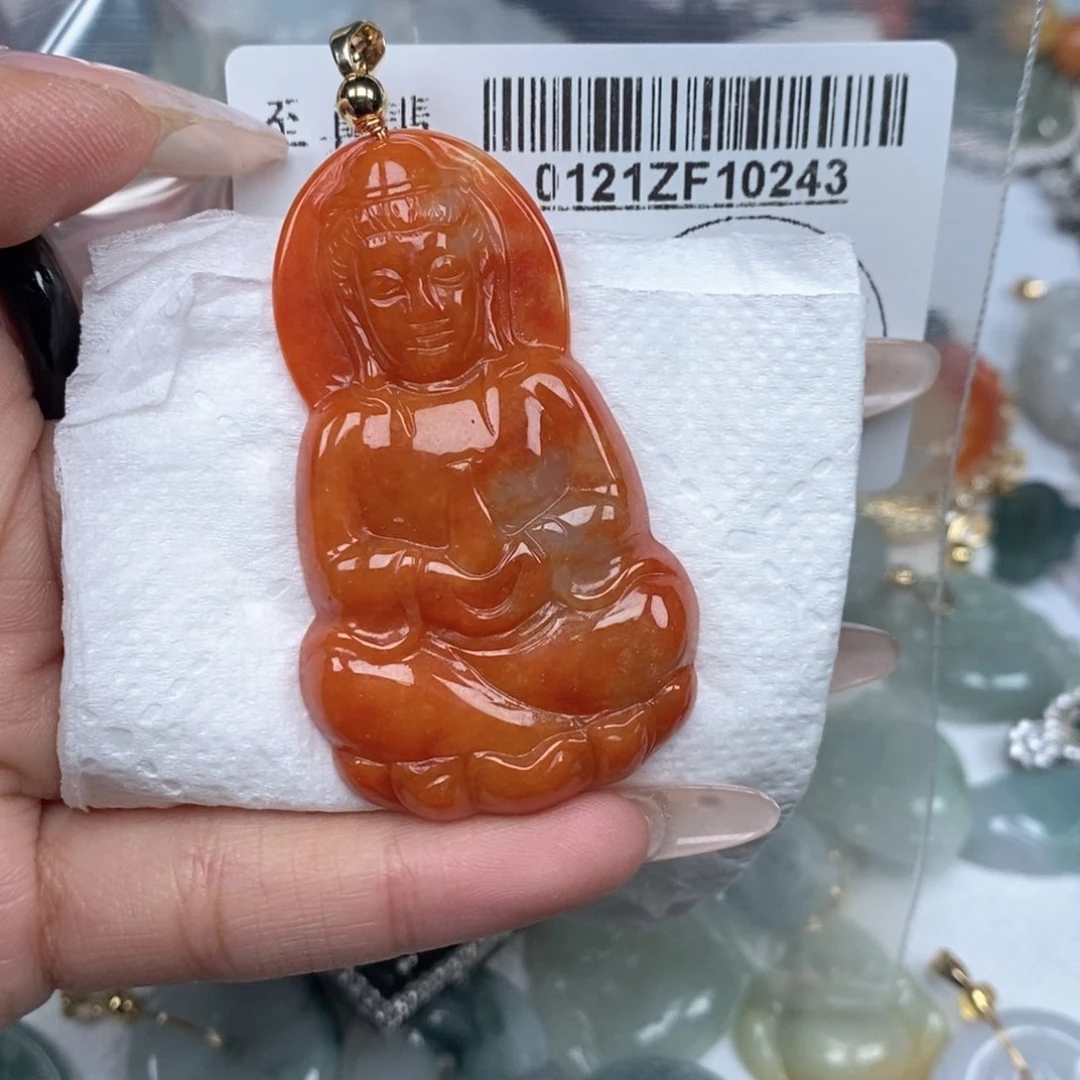 翡翠吊坠(不含链)未镶嵌